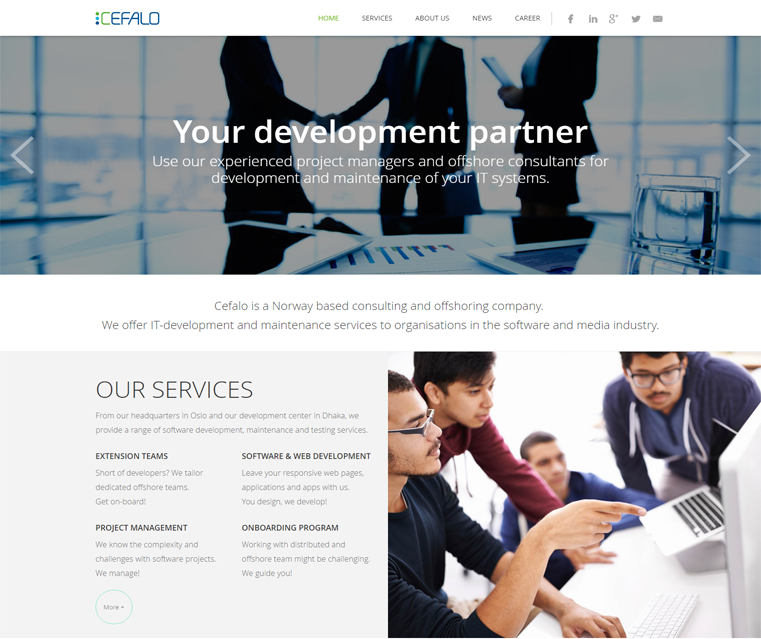 Cefalo your development partner